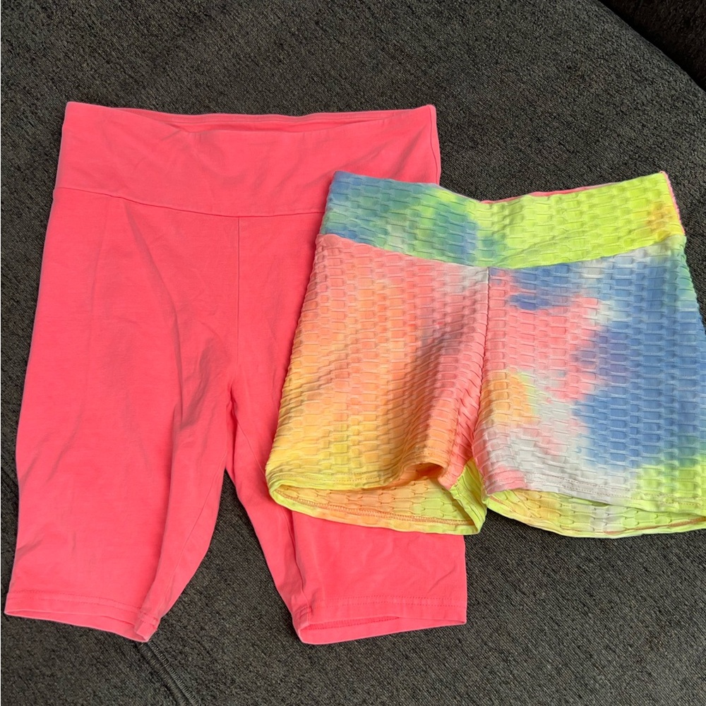 2 PAIR BUNDLE OF BIKE SHORTS!